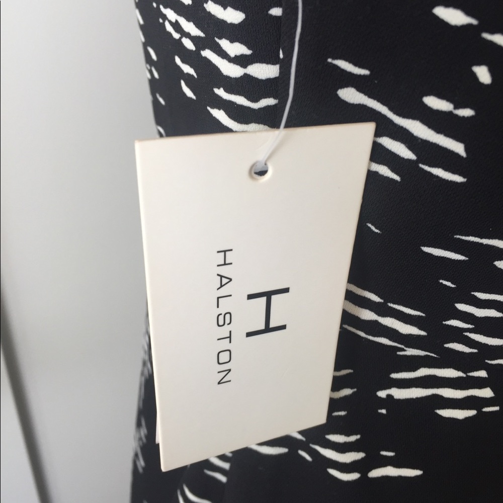 H Halston Asymmetrical Evening Dress - Picture 6 of 7